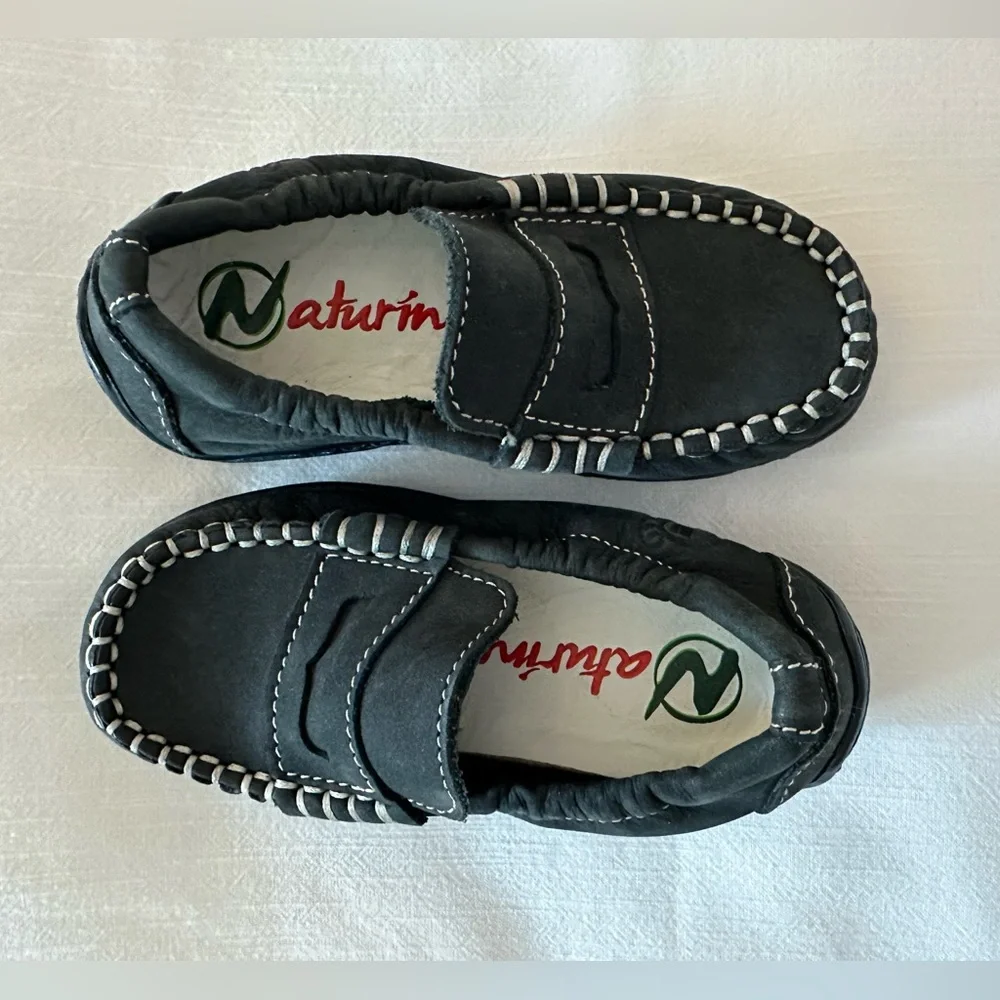 Naturino Kids Navy Nabuk Loafer